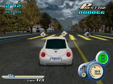 City Racer screen shot game playing